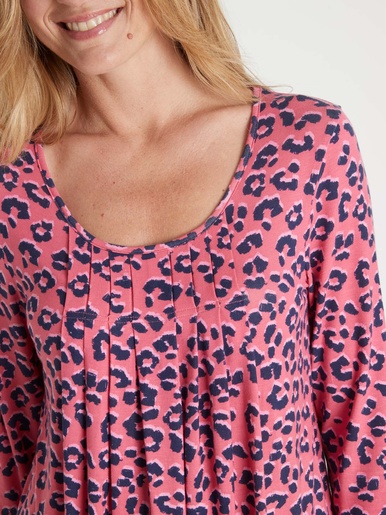 Tee-shirt tunique manches longues