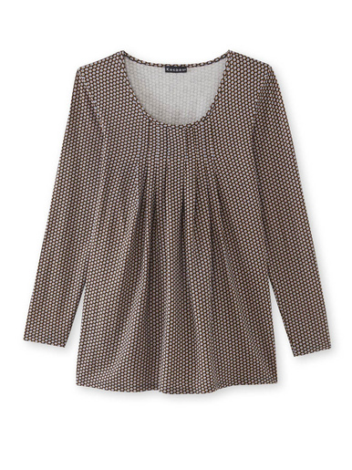 Tee-shirt tunique manches longues