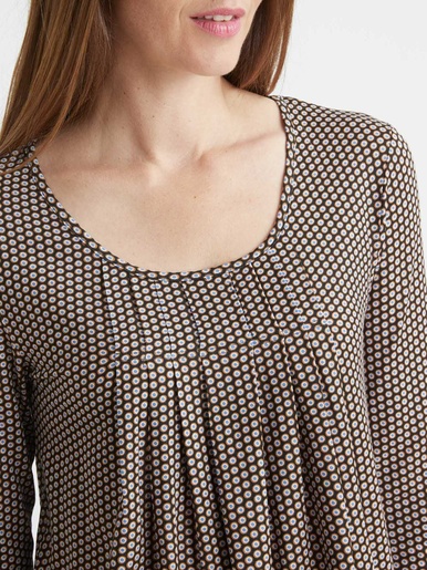 Tee-shirt tunique manches longues