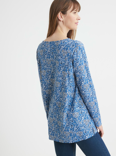 Tee-shirt tunique manches longues
