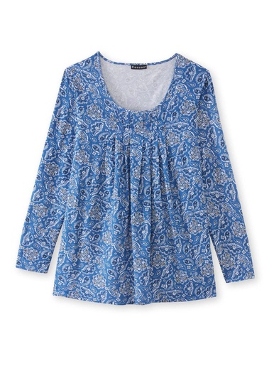 Tee-shirt tunique manches longues