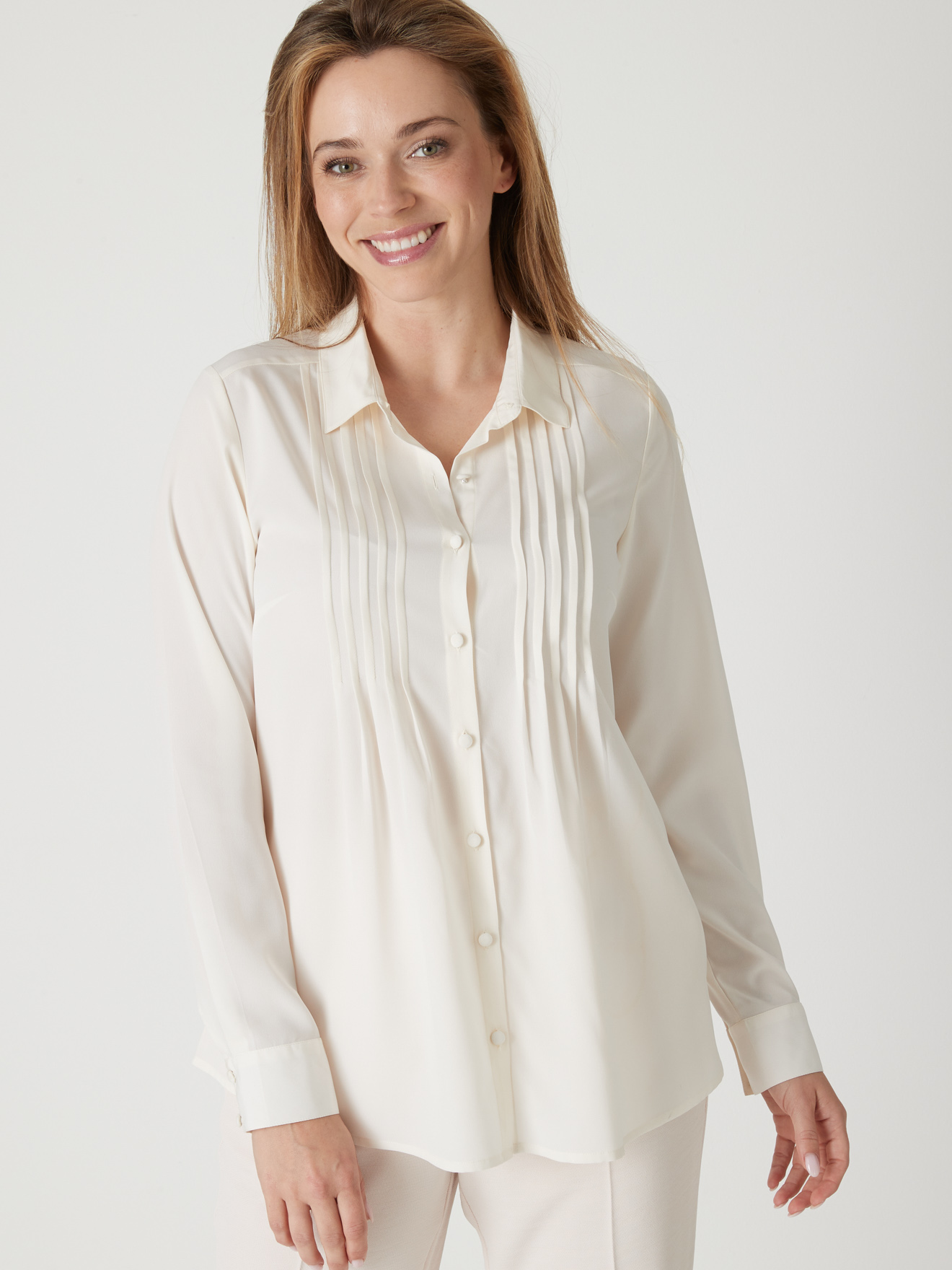 Chemise Blanche Chemisier C&a Chemise Blanche Blouse En Crepe