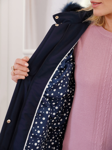 Parka longue déperlante