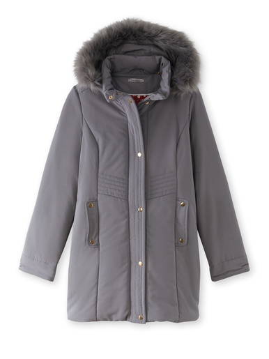 Parka longue déperlante à capuche - Daxon - 