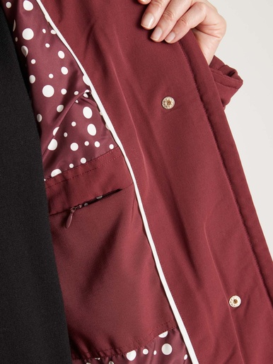 Parka longue déperlante