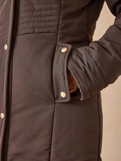 Parka longue déperlante