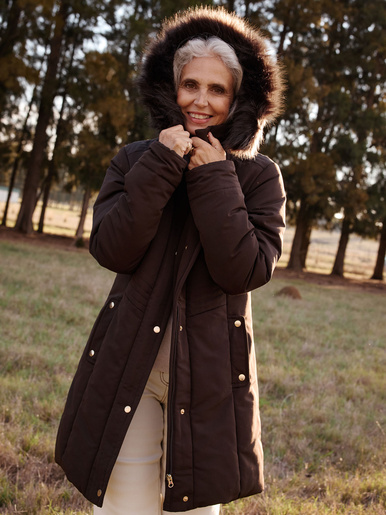 Parka longue déperlante