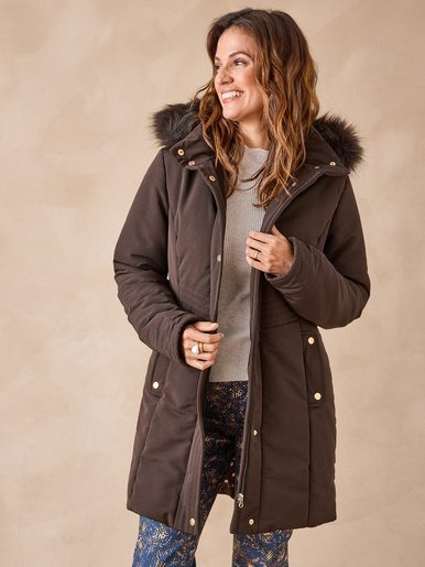 Parka longue déperlante