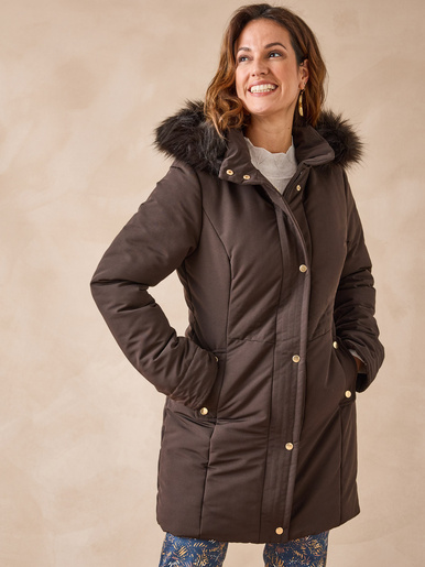 Parka longue déperlante
