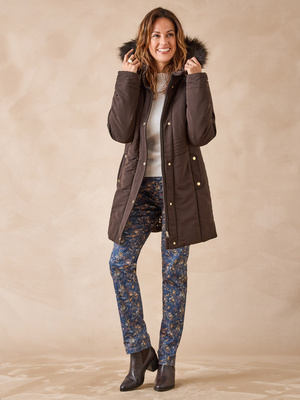Parka longue déperlante