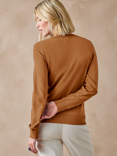 Cardigan élégant boutons-bijoux