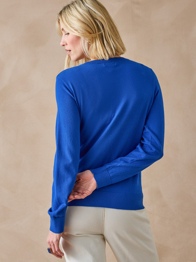 Cardigan élégant boutons-bijoux