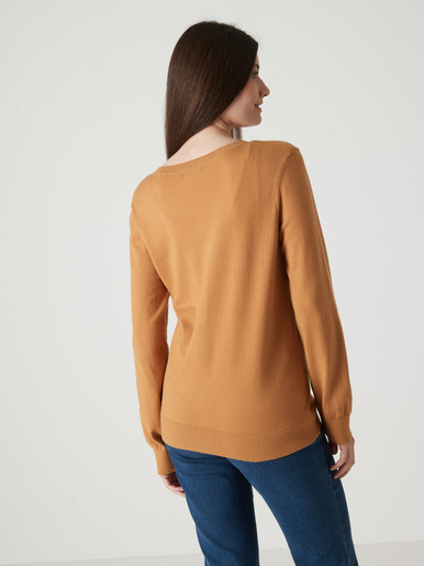 Cardigan élégant boutons-bijoux - Daxon - 