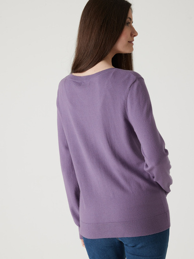 Cardigan élégant boutons-bijoux
