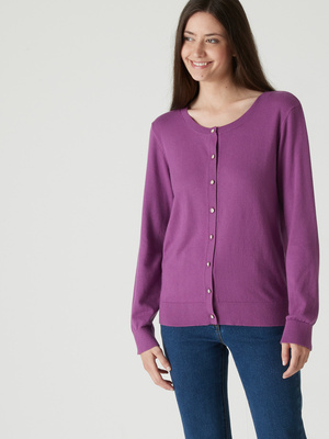 Cardigan élégant boutons-bijoux