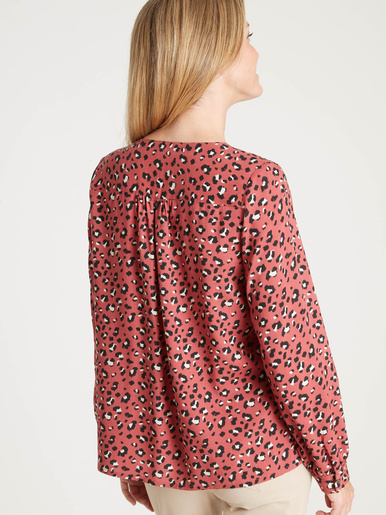 Blouse fluide encolure V