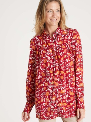 Chemisier long ample spécial ventre rond