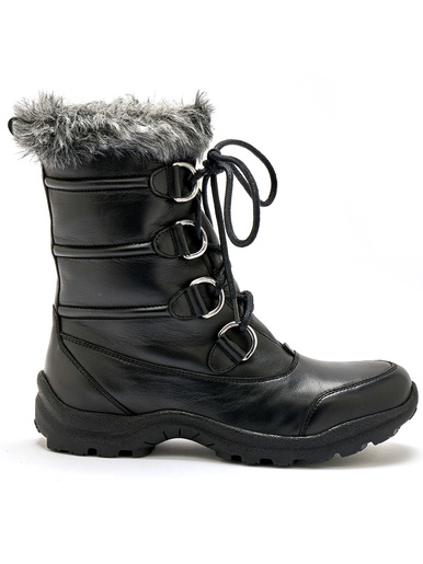 Boots doublées suédine