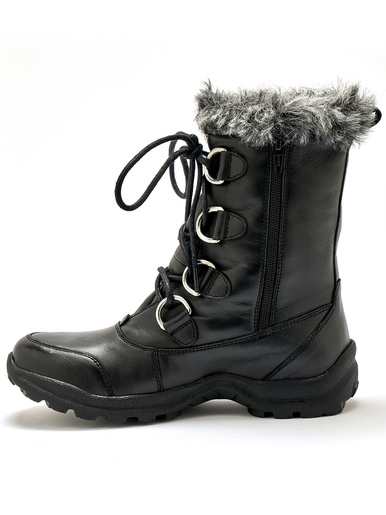 Boots doublées suédine