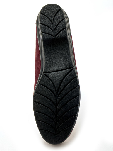 Mocassins cuir velours