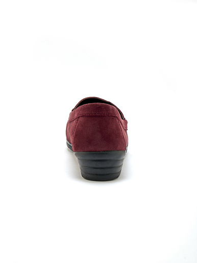 Mocassins cuir velours