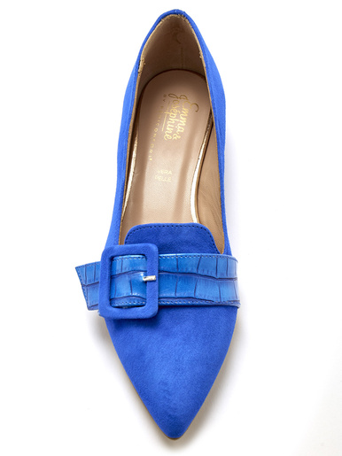 Ballerines à boucle fantaisie