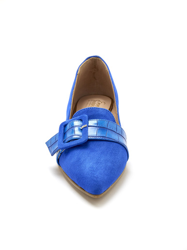Ballerines à boucle fantaisie