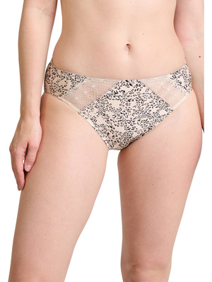 Culotte Taille Haute Dim Taille 40 (FR) - Blanche En Polyamide/élasthanne Avec Tulle - Neuf (sans étiquette Carton)