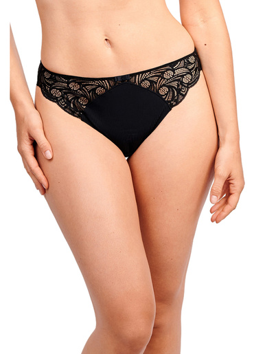 Slip taille médium Ariane Essential - Sans Complexe - Noir