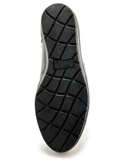 Derbies détails métallisés zip et lacets