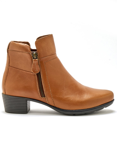 Boots à double zip avec aérosemelle®