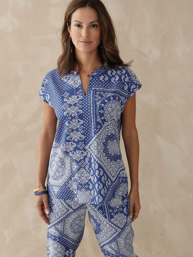 Blouse fluide manches T