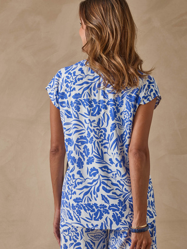 Blouse fluide manches T