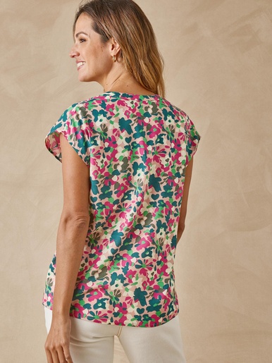 Blouse fluide manches T