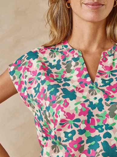 Blouse fluide manches T