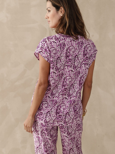 Blouse fluide manches T