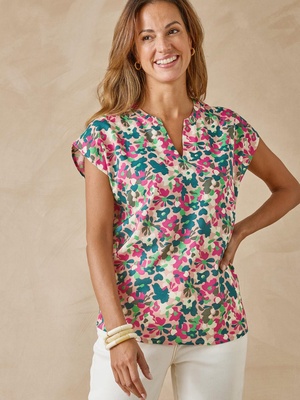 Blouse fluide manches T