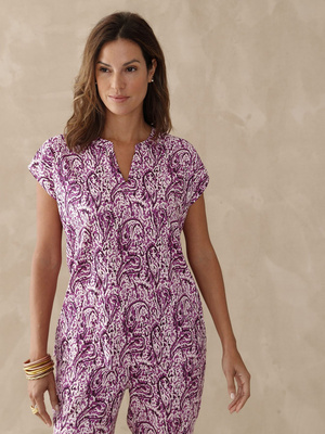 Blouse fluide manches T