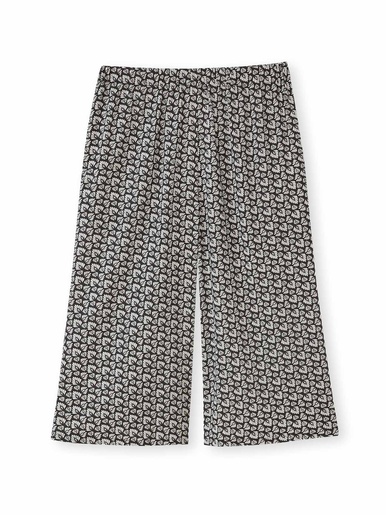 Jupe-culotte entièrement élastiquée