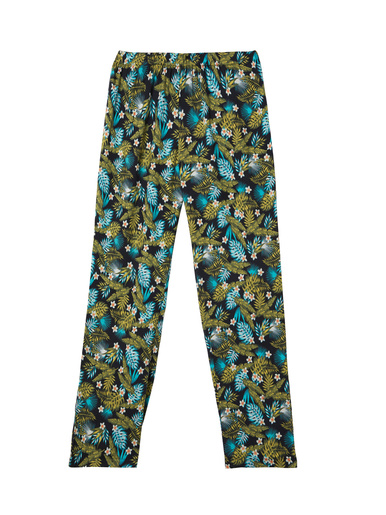 Pantalon fluide entièrement élastiqué