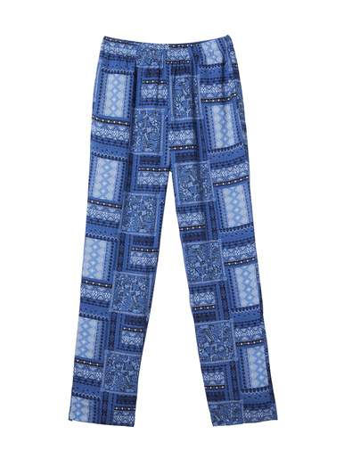 Pantalon fluide entièrement élastiqué