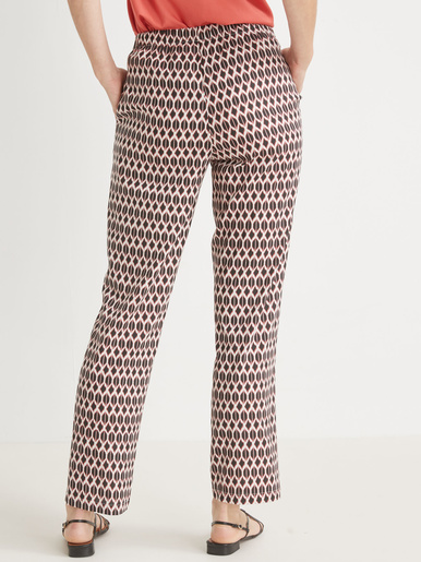 Pantalon fluide entièrement élastiqué
