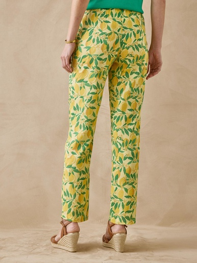 Pantalon fluide entièrement élastiqué