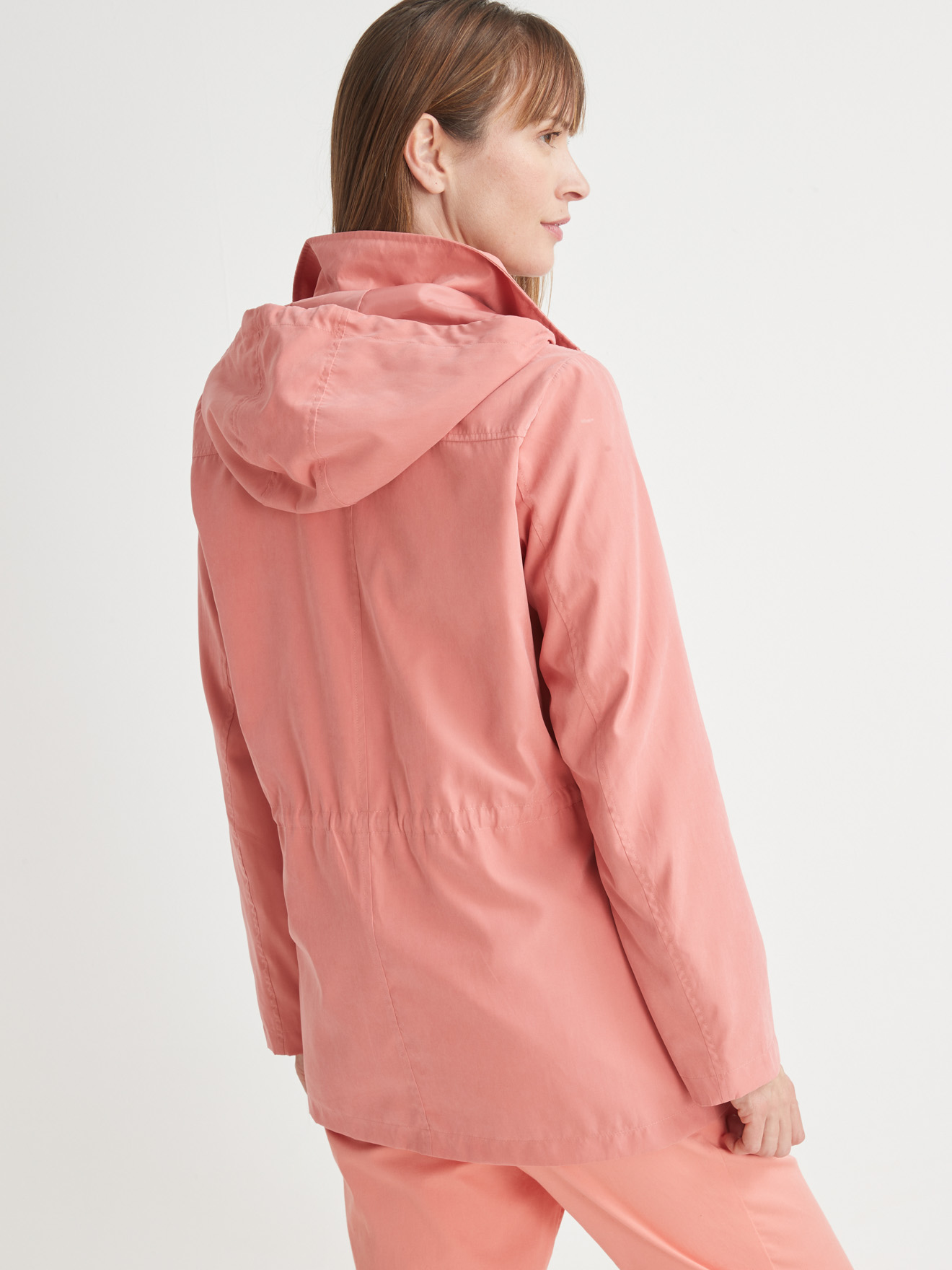 Parka Déperlante Toucher Peau De Pêche Daxon Femme Daxon 