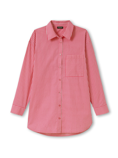 Chemisier long pur coton