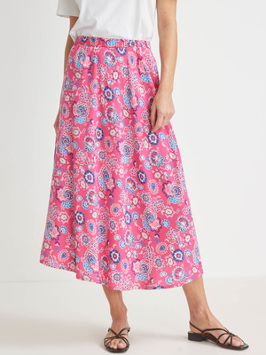 Jupe ample et fluide