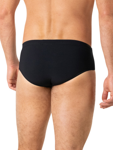 Slip de bain homme en fibres recyclées - Athéna - Noir