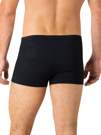 Boxer de bain homme en fibres recyclées - Athéna - Noir