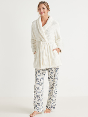 Robe de Chambre Chaude Femme & Peignoir - Grandes Tailles | Daxon