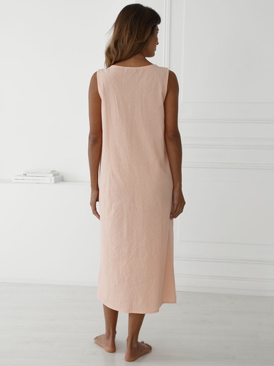 Chemise de nuit plumetis larges bretelle